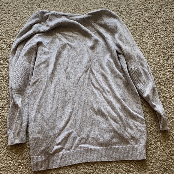 Oatmeal Relaxed Fit Cardigan - Picture 3 of 5